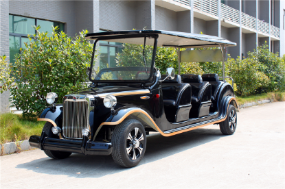 Picture of 8-seater electric vintage car