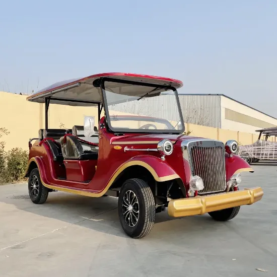 Picture of Tourist Coach Electric Classic Sightseeing Vintage Car with CE Certificate 7500W Electric Golf Cart