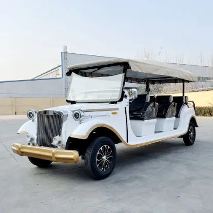 Picture of Golf Tourism Carts Vintage Cart Electric Classic Club Mini Sightseeing Car