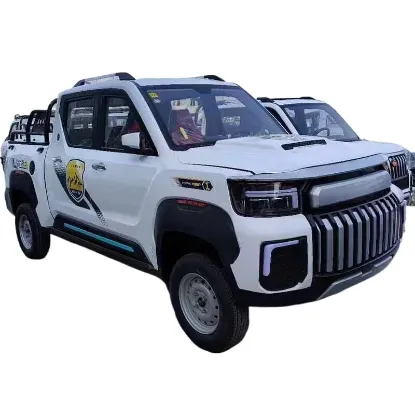 Picture of Electric four-wheel vehicles are used for carrying cargo and people and for home use