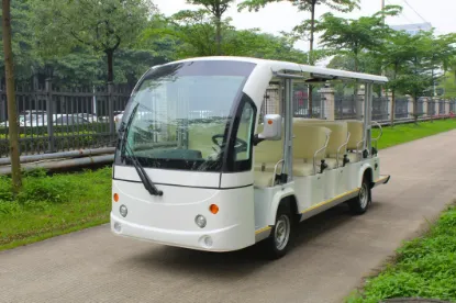 Picture of 14 Seats Electric Mini Bus Sightseeing Shuttle Bus (DN-14M)