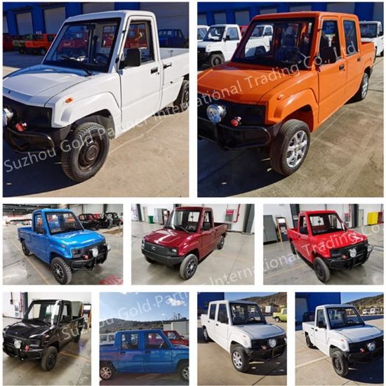Picture of Low speed factory price mini truck CE approved electric cargo van pickup