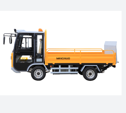 Picture of electric garbage vehicle dustbin transfer vehicle electric mini cargo truck with tailplate
