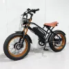 Picture of 4000W 52V 20ah Fast Electric Dirt Bike Suspension Dual Motor E-Bicycle Motorcycle