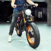 Picture of 4000W 52V 20ah Fast Electric Dirt Bike Suspension Dual Motor E-Bicycle Motorcycle