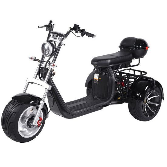 Picture of Hot Sale Warehouse EEC COC Adult Three Wheel Citycoco Golf Cart 60V 20Ah 2000W Tricycle 3 Wheel Citycoco electric Tricycle