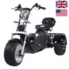 Picture of Hot Sale Warehouse EEC COC Adult Three Wheel Citycoco Golf Cart 60V 20Ah 2000W Tricycle 3 Wheel Citycoco electric Tricycle