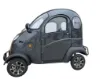 Picture of New Small Enclosed Electric Motorcycle Scooter Four Wheel Electric Car Low Speed
