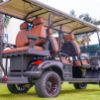 Picture of NEW 4 Seats Lifted Offroad Electric Hunting Golf Cart Buggy for sale