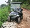 Picture of CE off road 4x4 farm utility buggy  2 seats mini electric truck transport vehicles with rear cargo box