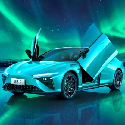 Picture of 2023 Hot-selling Chinese Electric Sedan  Electric Transportation Vehicle Carros Neta S Cars High Speed 4 Wheels Ev Car In Stock