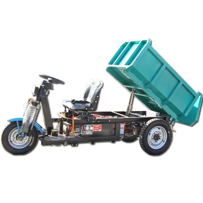 Picture of Electric Tricycle mining transport vehicle used for Mining and Gold Mine Suitable for Africa