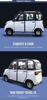 Picture of 1000w Adults Small Household Good Look Mini Four Seats Electric New Energy Vehicles Electric Car  Mini Electric Small Car