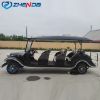 Picture of China 8 passengers Electric Vintage golf Cart Classic car Sightseeing Car shuttle electric classic vehicle for sale