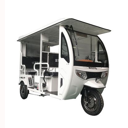 Picture of Ghana Motor Tricycle 1200W Tuk Tuk Electricity Three Wheel Passenger Vehicle