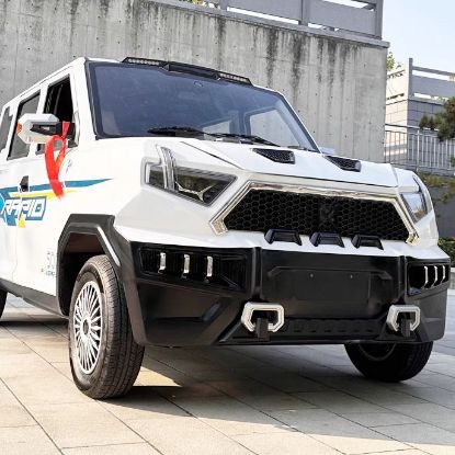 Picture of cheapest four-wheel low-speed electric vehicle made in China is the most suitable new energy vehicle for transportation
