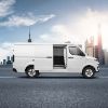 Picture of Transport Vehicle 2 Seats Geely Electric Fast Charge Minivan Cargo New Vehicle Mini Pickup Truck Four-wheel Mini Van