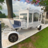 Picture of Funeral Buggy Electric Horse Hearse Manufacturer High Quality  White Black Chariot Horse Drawn Hearse