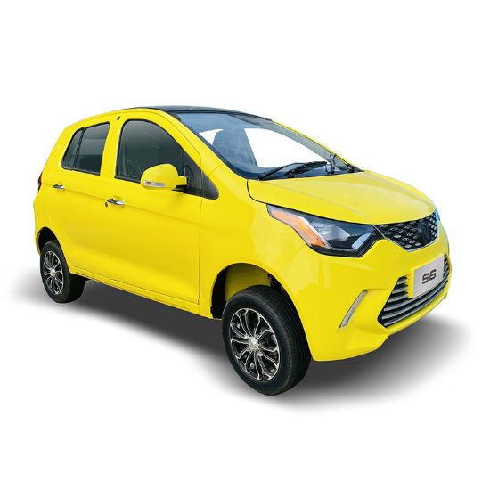 Picture of New energy solar electric vehicle electric four-wheeler adult electric vehicle electric cars
