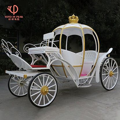 Picture of Wonderful Victoria European Style Stage-coach Wagon Electric Horseless Carriage Sightseeing Tourism Horse Buggy