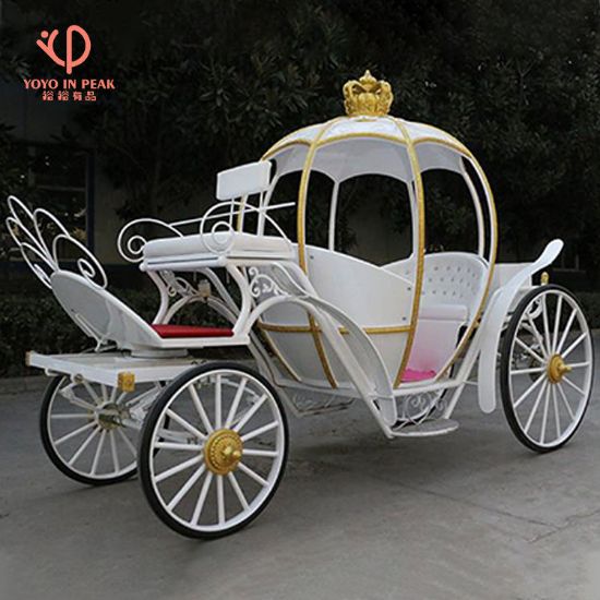 Picture of Wonderful Victoria European Style Stage-coach Wagon Electric Horseless Carriage Sightseeing Tourism Horse Buggy