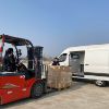 Picture of Electric mini  4 wheels transport van vehicle left right hand drive multifunction 4 door Ev Automotive cargo van for transit van