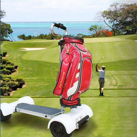 Picture of ESWING Factory Price 1600W Powered Foldable 10 Inch 4 Big Wheels Electric Golf Cart Scooter for Sales