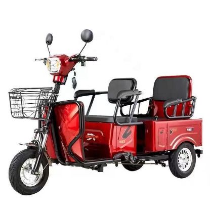 Picture of Electric Adult Tricycle Production of Cheap Price Electric Pedal Tricycle 60V Moped Electric Motorcycle for Adults 3 Wheel Car