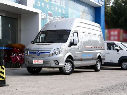 Picture of Foton Tuyano Smart Blue 2024 business travel version van transport new energy vehicle mpv