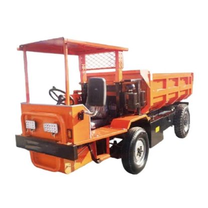 Picture of Narrow and small mining transport vehicles,5-ton underground tunnel dump trucks