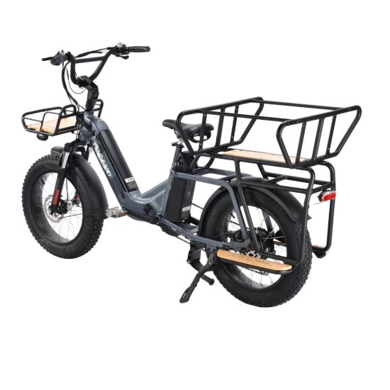Picture of Efficient Dual Battery 20in Electric Cargo Bike for Sustainable Transport