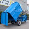 Picture of Garbage transport vehicle electric three wheeled sanitation vehicle capable of self dumping and tipping electric three wheeled