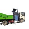 Picture of Large hanging bucket self dumping garbage transport vehicle with strong gravity Foton m3 hanging bucket garbage truck