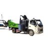 Picture of Large hanging bucket self dumping garbage transport vehicle with strong gravity Foton m3 hanging bucket garbage truck