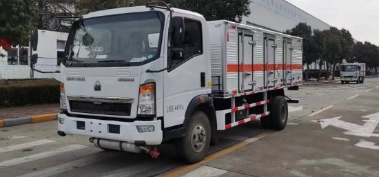 Picture of Anti-Explosive Transit Truck 2024 New Sinotruk HOWO Light Truck Tipper Dump Trucks 7Ton 8Ton 9Ton 10Ton