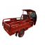 Picture of Semi-Closed Electric Tricycle Hauling Semi-Top Load 60V Cargo Motorcycle Power 200 Motorcycle with Cabin 2 Wheels