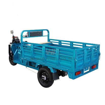 Picture of Chinese 1500w Electric Tricycle with Big Wheel EEC 3-Wheel Truck Cargo Trike for Adults 60v Motorized Open Body 1000w Power