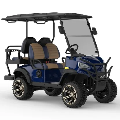 Picture of New Model Luxury 5kw Lifted 4 Seats Hunting Electric Golf Cart